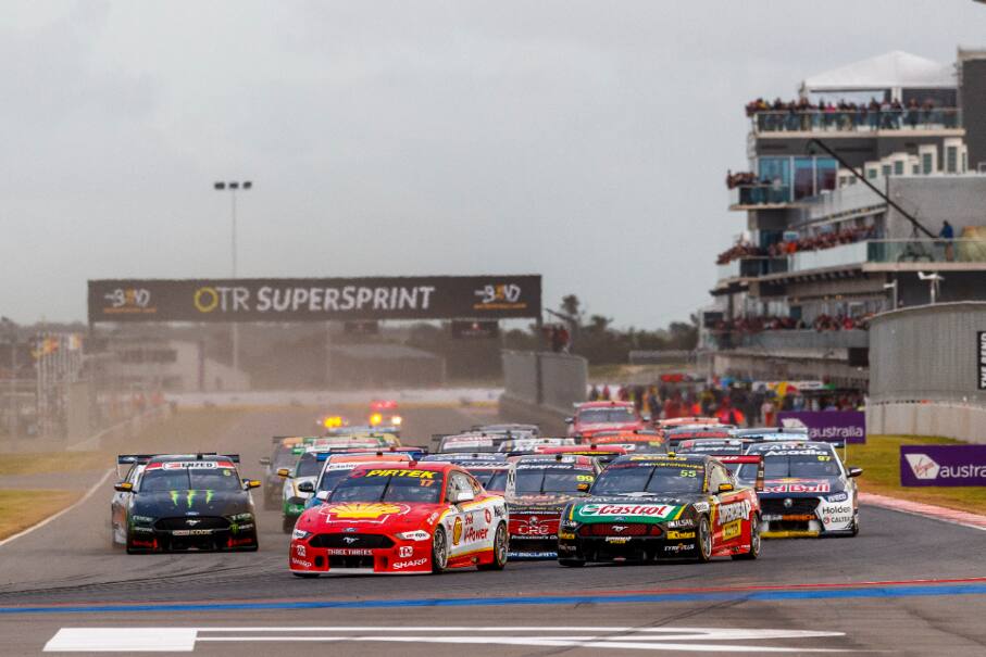McLaughlin has won three races in a row, and nine of the last 11. Mustang has 19 wins this season. McLaughlin has won three races in a row, and nine of the last 11. Mustang has 19 wins this season.